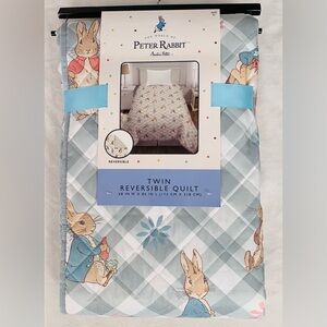 Beatrix Potter Peter Rabbit Peter Cottontail Easter Bunny Quilt - Twin